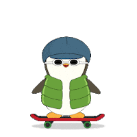 Inspiring Self-Discovery Sticker by Pudgy Penguins