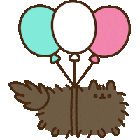 Black Cat Kitten Sticker by Pusheen