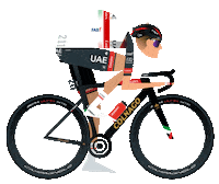 Cycling Bicycle Sticker
