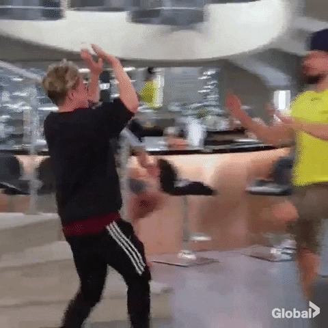 up top high fives GIF by Global TV