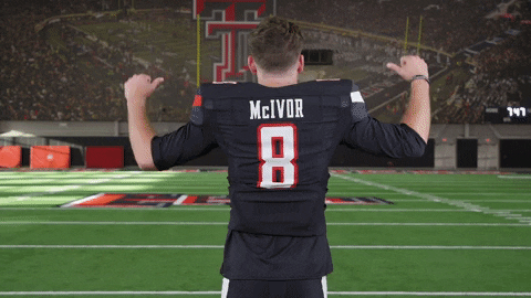 Red Raiders Quarterback GIF by Texas Tech Football