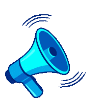 Megaphone Amplifier Sticker