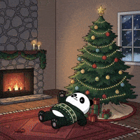 Merry Christmas Happy Holidays GIF by Kanpai Pandas