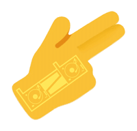 B2B Sticker by Back2Back Records