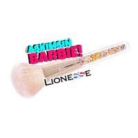 tarkokozmetik barbie lionesse tarkokozmetik makyajfırçası Sticker