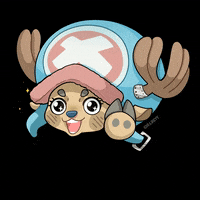 giologyy anime one piece luffy chopper GIF