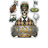 Golf Vamos Sticker
