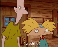 hey arnold nicksplat GIF