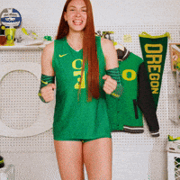 Oregon Duck Volleyball GIF by GoDucks