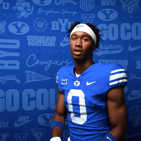 College Football Go Cougs GIF by BYU Cougars