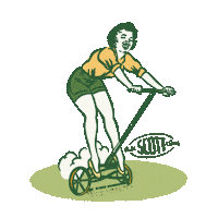 Grass Yard Sticker by OM Scott and Sons