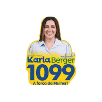 karlaberger karla karlaberger apresentadorakarla deputadakarlaberger Sticker