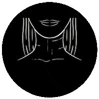 Thoppi top thoppi fios pescoco Sticker