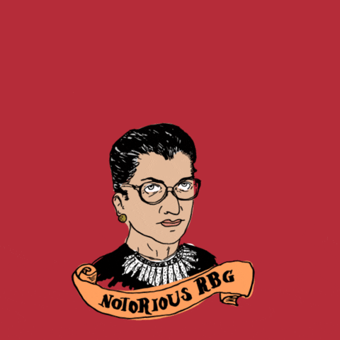 Ruth Bader Ginsburg Women GIF by INTO ACTION