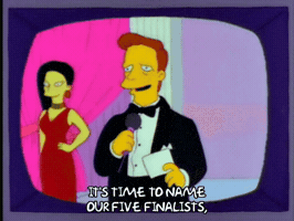 Season 4 Awards GIF by The Simpsons