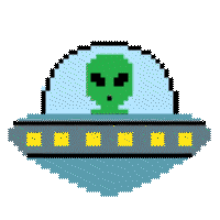 Ufo Sticker