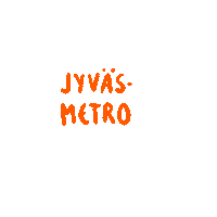 Metro Sticker by Linkki Jyväskylä ry