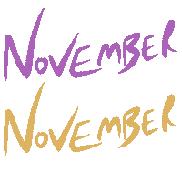 Fall Season Typography Sticker