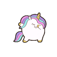 Unicorn Sticker by Mensa Italia