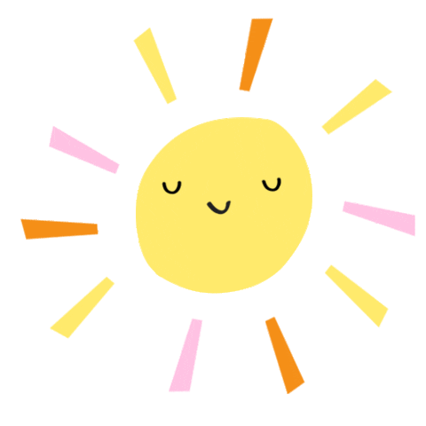 whatjessmade giphyupload rainbow sun whatjessmade Sticker