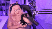 Black Cat Good Luck GIF