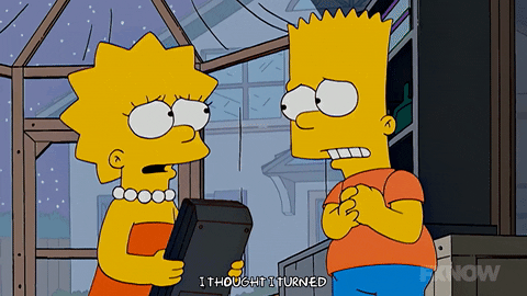 the simpsons GIF