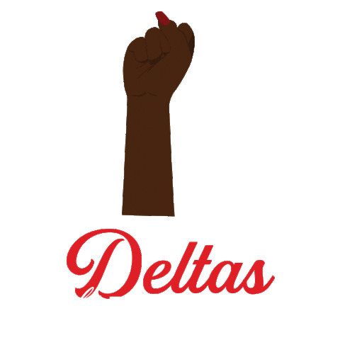 DearDelta dst 1913 thereds deltasigmatheta Sticker