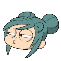 eirinnske comics suspicious suspect suss Sticker