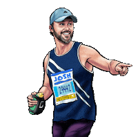 Happy Nyc Marathon Sticker by eBibs