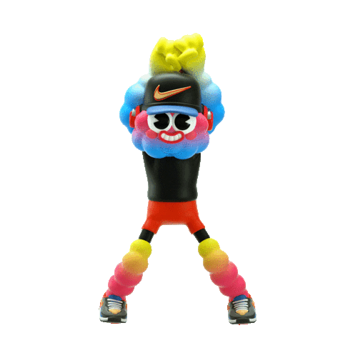 Happy Jumping Jacks Sticker by Grand Chamaco