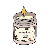 Fire Candle Sticker by DilleKamille