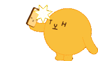 Happy Character Sticker