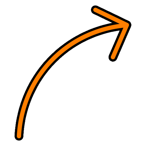 Arrow Point Sticker by Sampsoid