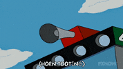 Episode 17 Horn GIF by The Simpsons