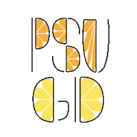 Psugd Sticker by Portland State Graphic Design