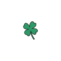 shamrock fourleafclover Sticker