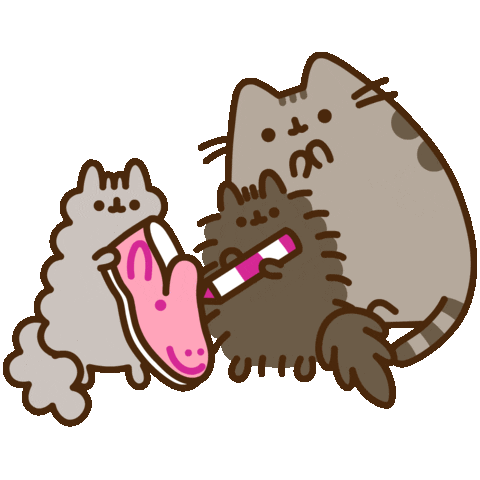 Sloth Luck Sticker by Pusheen