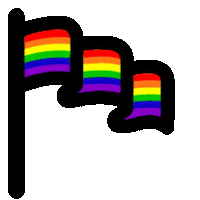 Rainbow Love Sticker by Tamago Design