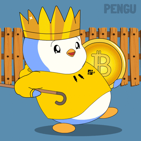 Crypto Penguin GIF by Pudgy Memez