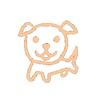 Dog Love Sticker by HAMTARINA