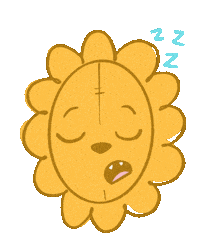 Bored Mood Sticker