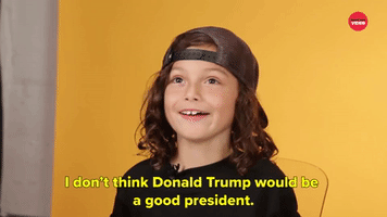 I Don't Think Trump Would Be A Good President 