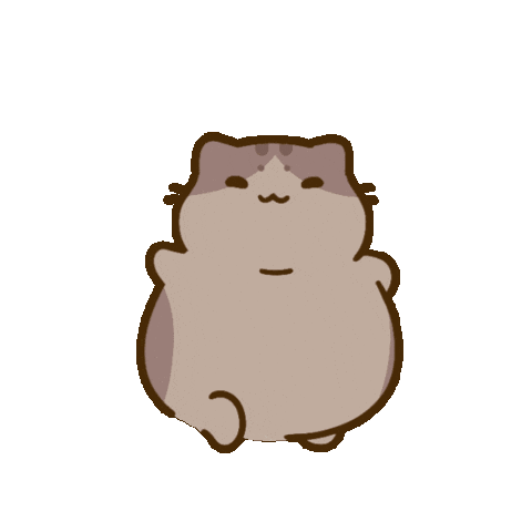 Cats Hello Sticker by Bichi Mao