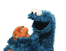 Best Friends Hug Sticker by Sesame Street