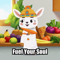 Trending Topics Eating GIF by Llamaozi
