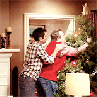 modern family christmas GIF
