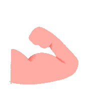 Flex Muscle Sticker by Doist