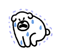 Dog Crying GIF by takadabear