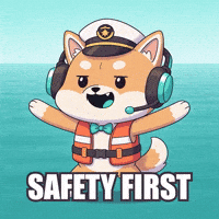 Be Careful Swimming GIF by WUFFI