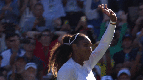 serena williams win GIF by Wimbledon